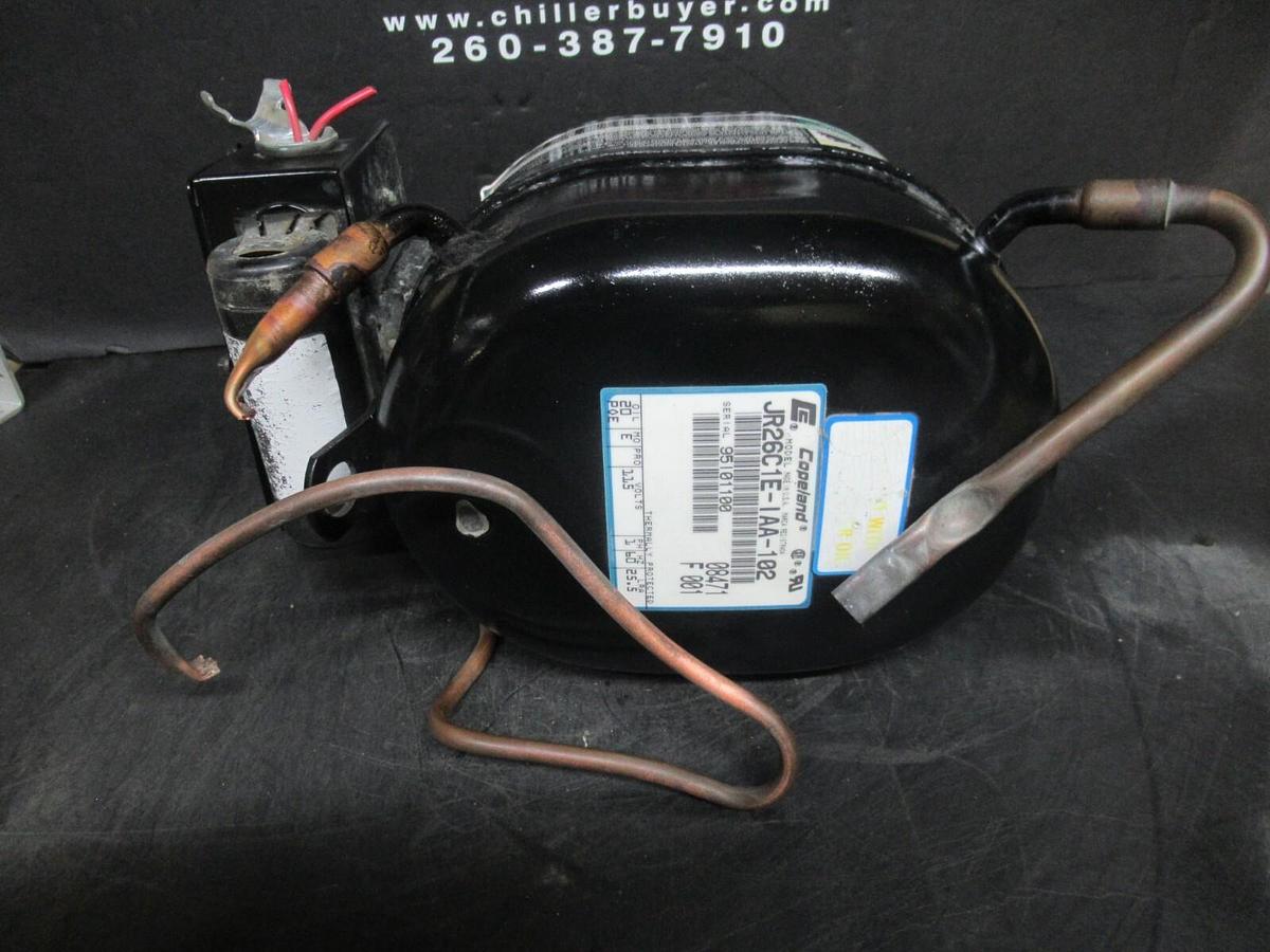 Used COPELAND SCROLL COMPRESSOR MODEL R26C1E-IAA-102 25.5 LRA 115 VAC 1 PH 60 HZ