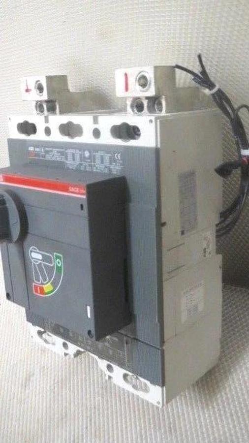ABB S6N BREAKER 600 AMP 600 VAC 500 VDC 2 POLE WITH 600 AMP TRIP **WARRANTY!**