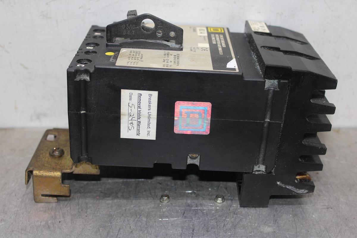 Used SQUARE D I-LINE CIRCUIT BREAKER FC34060 60 AMP 480 VAC 3-POLE