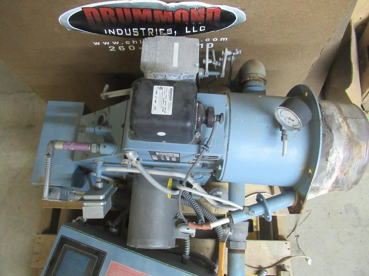 Used GORDON-PIATT NATURAL GAS BURNER TS10.2-G-50 3448 MBH 208 VOLT 14 AMP AR710049