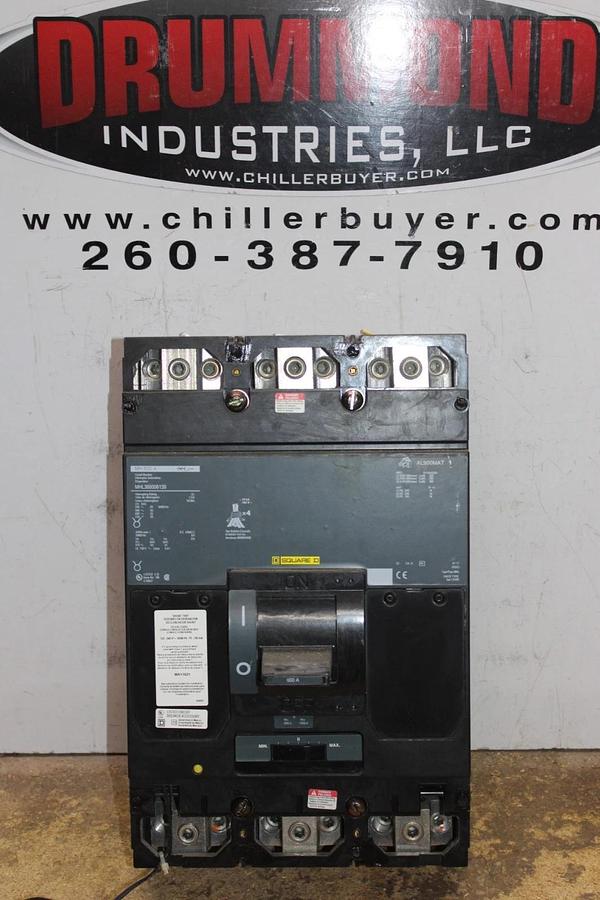 Used SQUARE D CIRCUIT BREAKER MHL366006139 3-POLE 600 VAC 600 AMP *WARRANTY*