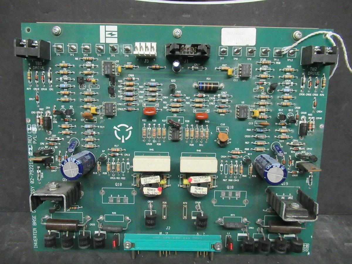 Used LIEBERT INVERTER BASE DRIVE 02-792214-02 REV. 2 P/L 5