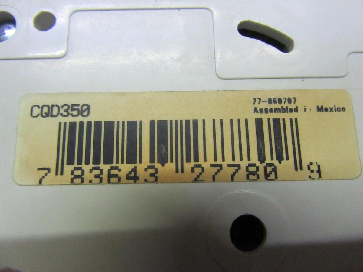 Used SIEMENS CIRCUIT BREAKER CQD350 480/277 VAC 50 AMP 3-POLE **WARRANTY**