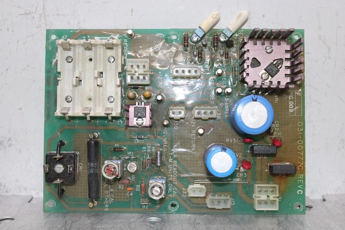 Used YORK CHILLER STARTER CIRCUIT BOARD 031-00777C REV. C **WARRANTY**