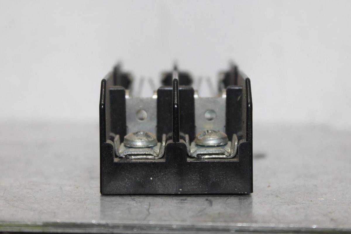 Used BUSS FUSE HOLDER BC6032P 2-POLE 30 AMP 600 VOLT CLASS CC FUSES **WARRANTY**