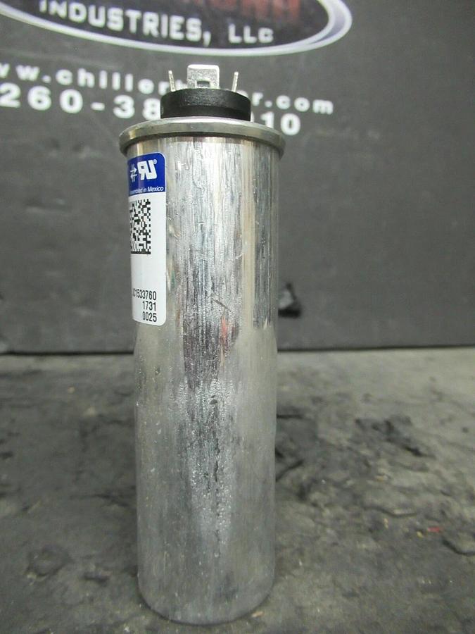 Used GENTEQ NON PCB CAPACITOR 10 uF 97F8059 370 VAC ELECTROLYTIC GENERAL ELECTRIC