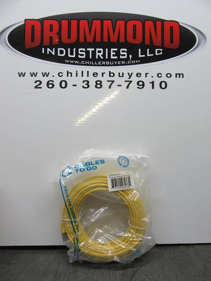 50 FOOT STP CAT 5E ETHERNET PATCH CABLE RJ45 M/M CTG 27273