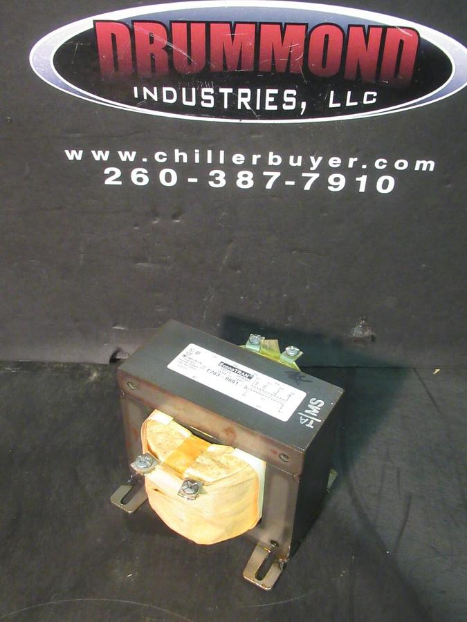 Used 0.263 KVA (263 VA) MICRON CONTROL TRANSFORMER 480/400/48 V TO 21 VAC E263-0601-5