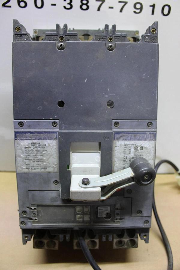 Used GE SPECTRA RMS HI-BREAK CIRCUIT BREAKER SKHB36BC0800 800 AMP 600 VAC