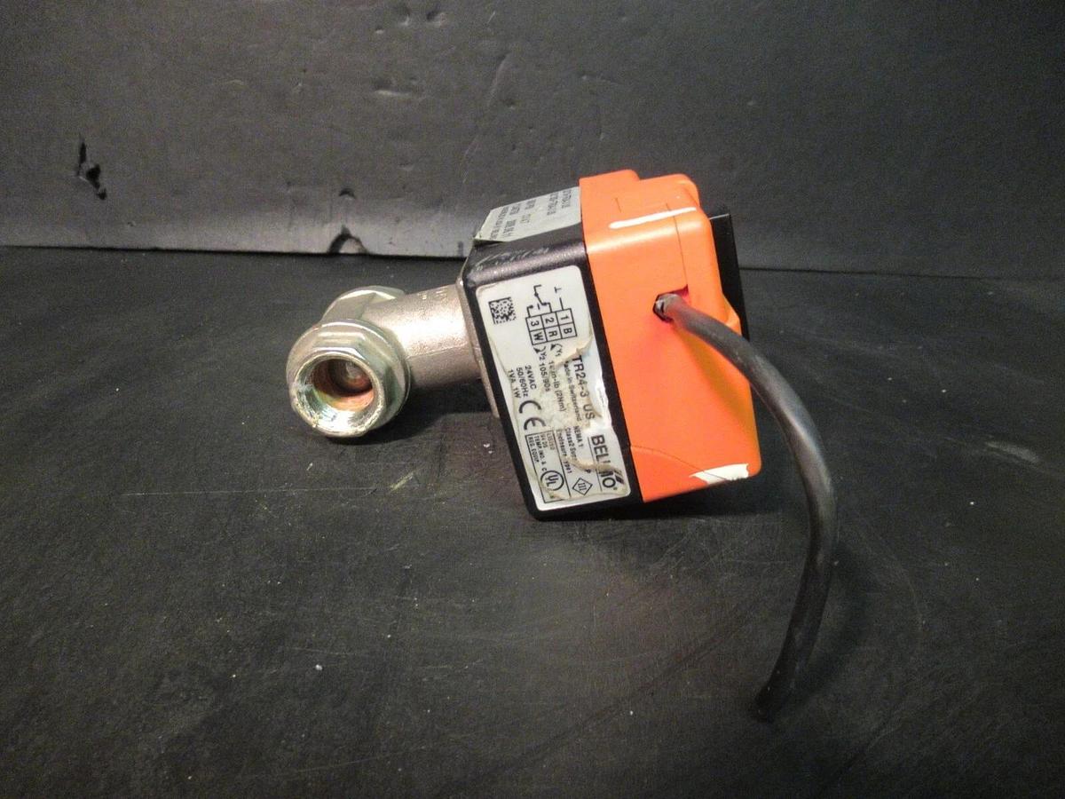 Used BELIMO FLOATING NON-SPRING RETURN ACTUATOR TR24-3 24 VAC 1 WATT 600 PSI