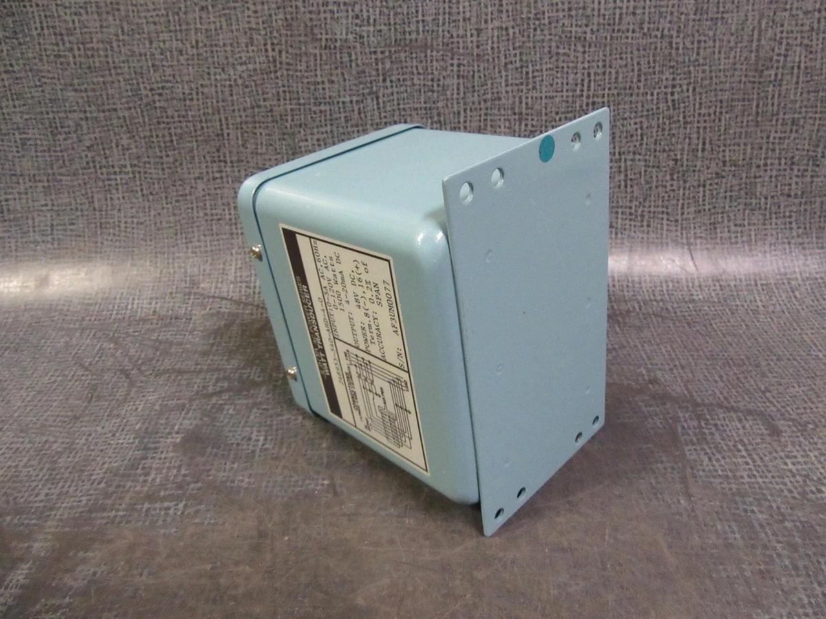 Used YOKOGAWA JUXTA AC SERIES WATT TRANSDUCER 248955-540-AHD-4-0 0-120V 1500 WATT