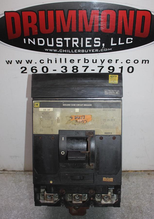 Used SQUARE D POWERPACT PLUG-IN SUB-FEED LUG SL800 SERIES 2 800 AMP 600 VAC 3-POLE