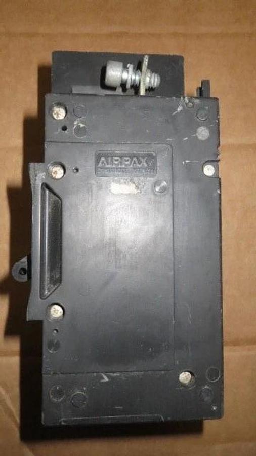 Used AIRPAX BREAKER F.L. AMPS 47 WITH 3 POLE 600 VAC