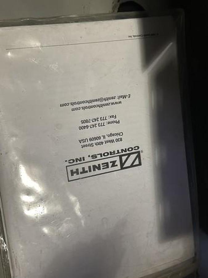 Used 225 AMP AUTOMATIC TRANSFER SWITCH ATS 208/120 VOLT 3 PH 225 A ZENITH ZTSL22EC-4