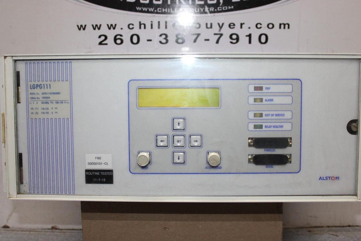 Used ALSTOM GENERATOR PROTECTION RELAY LGPG11101R44MEF 5 AMP 120 VAC **WARRANTY**