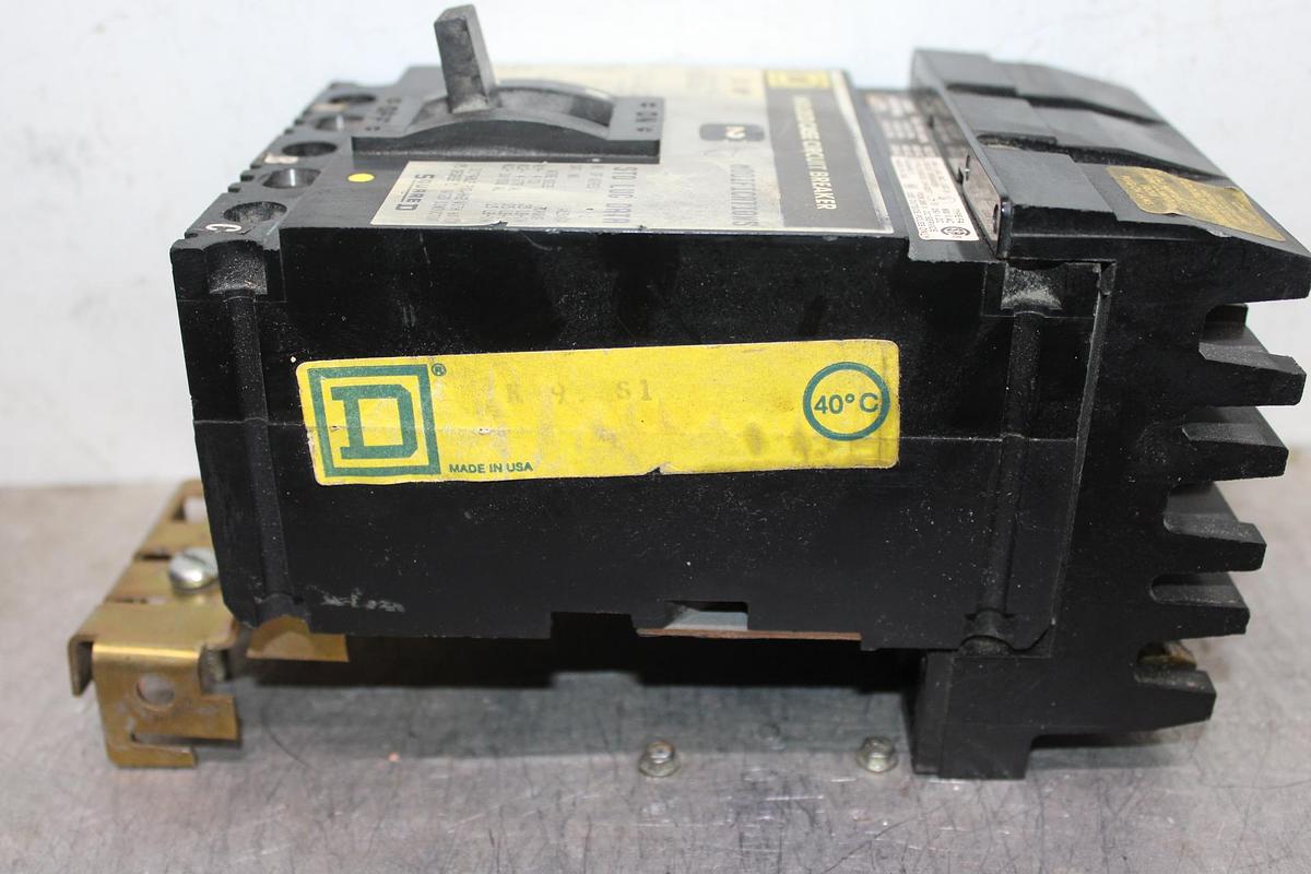 Used SQUARE D I-LINE CIRCUIT BREAKER FA34030 30 AMP 480 VOLT 3-POLE