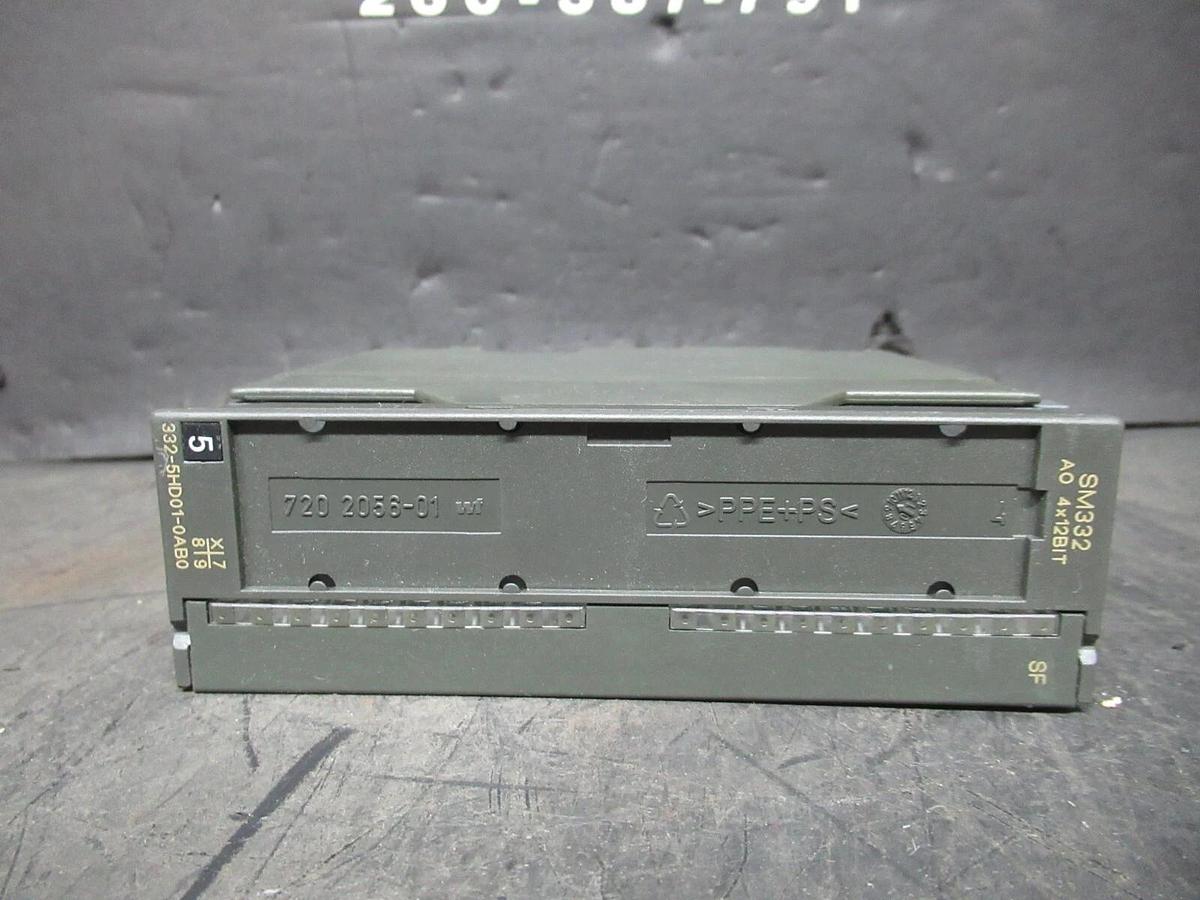 Used SIEMENS SIMATIC S7 OUTPUT MODULE 6ES7-332-5D01-0AB0 **WARRANTY**