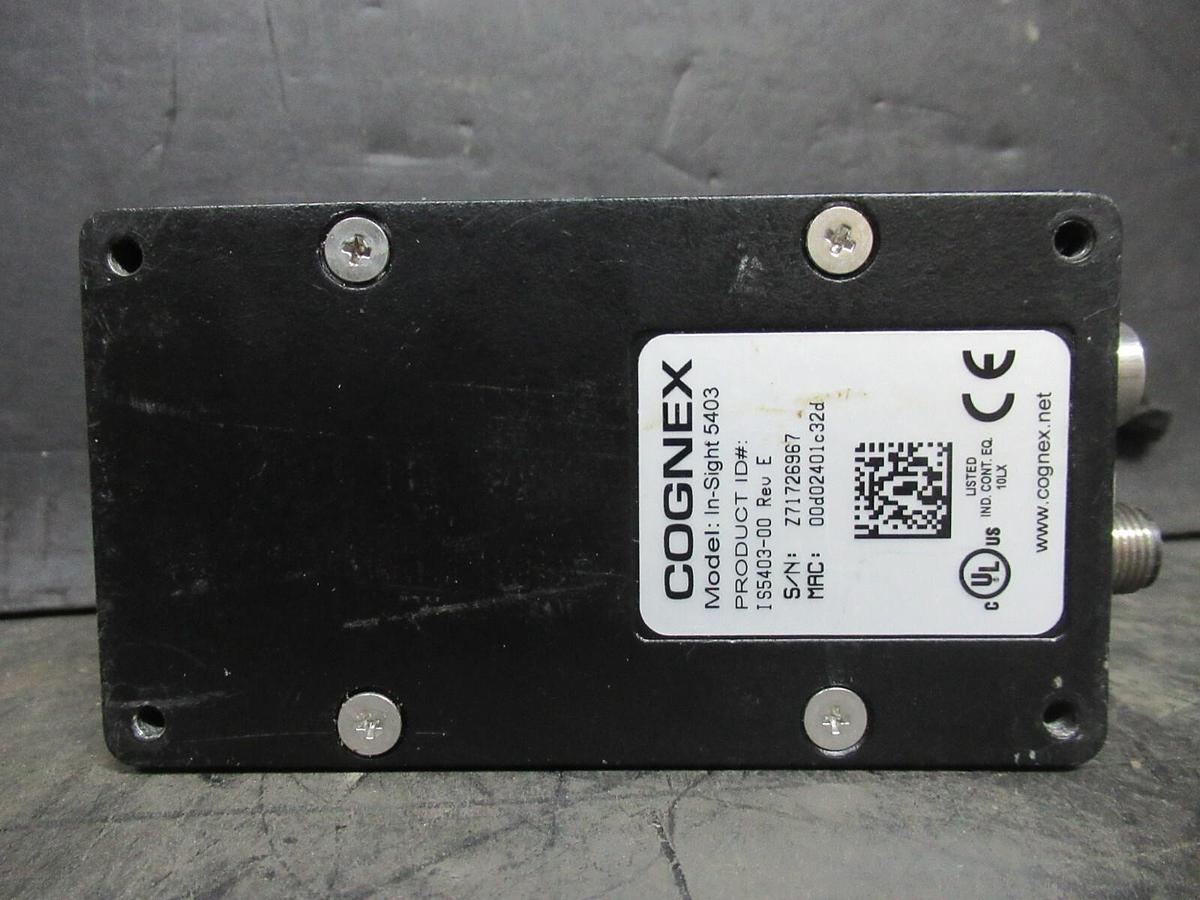 Used COGNEX IN-SIGHT VISION CAMERA 800-5830-4R / I-S5403-00 **WARRANTY INCLUDED**