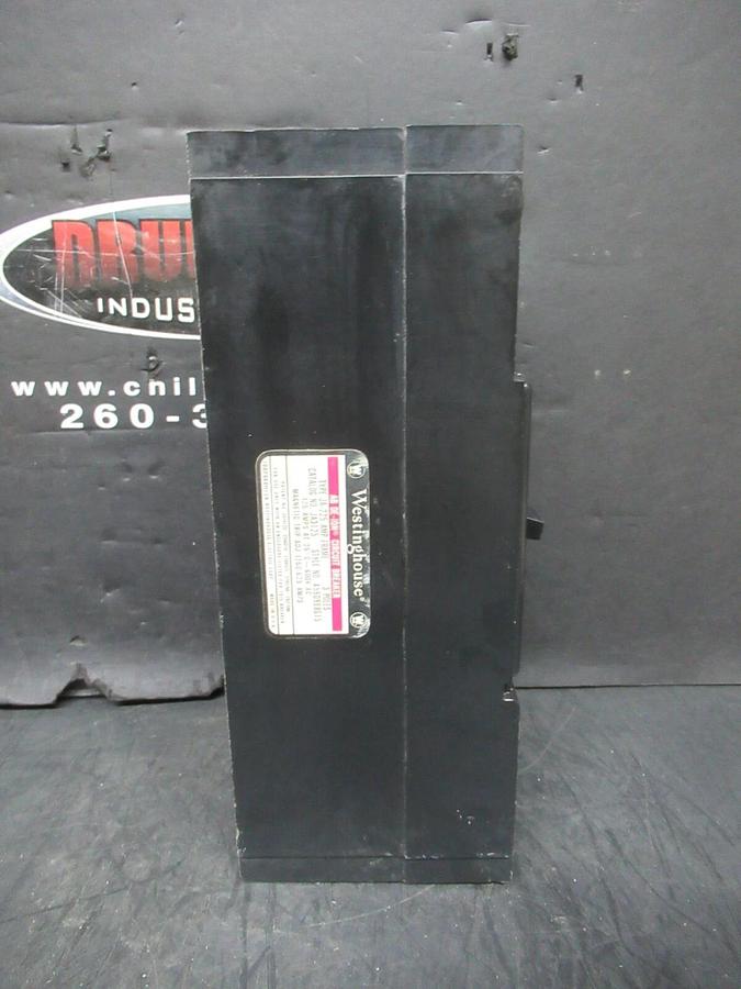 Used WESTINGHOUSE AB DE-ION BREAKER JA3125 125 AMP 600 VAC 3-POLE 4560988G15