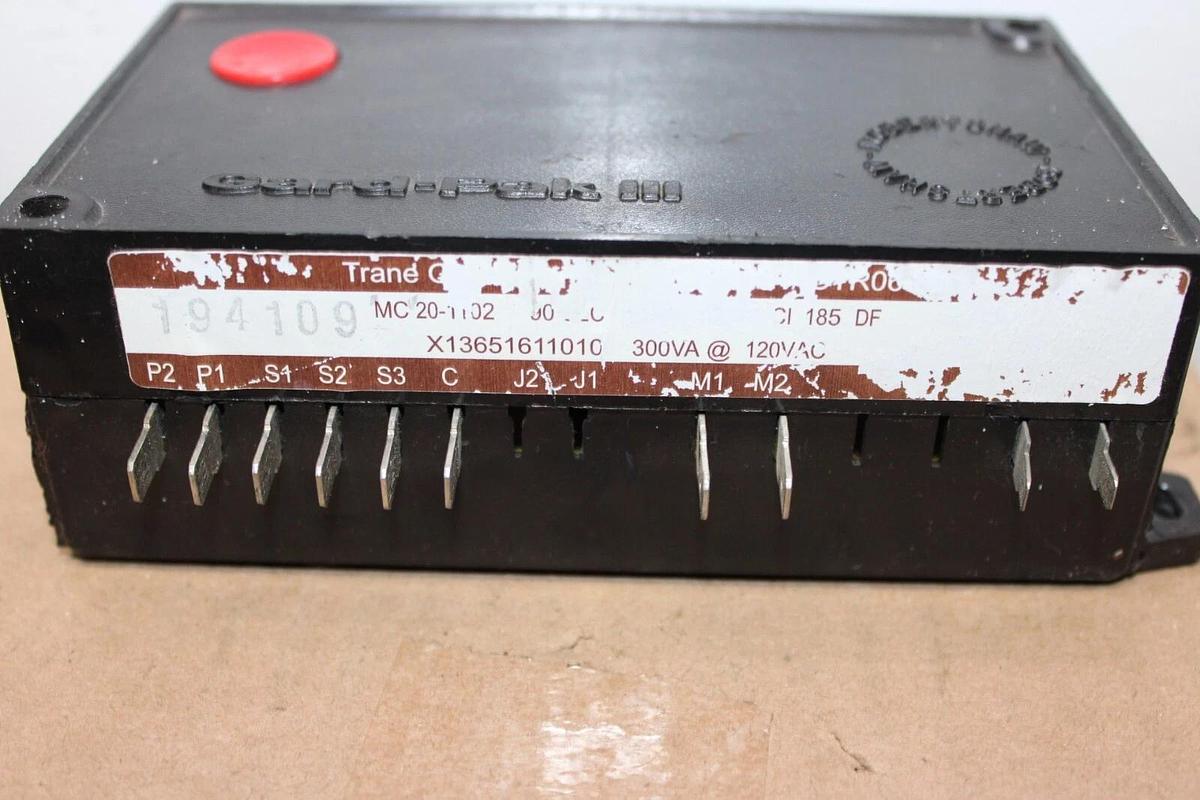 Used TRANE GARD PAK III X13651611010 MC20-1102 300VA @ 120 VAC **WARRANTY**
