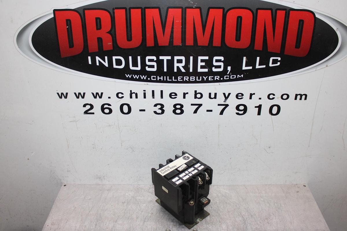 Used WESTINGHOUSE INDUSTRIAL CONTROL RELAY AR4A 10 AMP 600 VAC W/ ARA20
