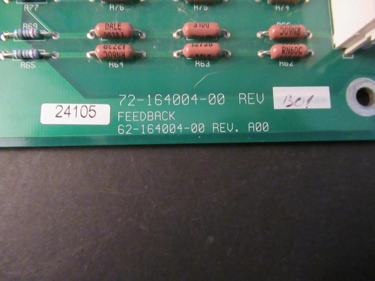 Used MGE FEEDBACK CIRCUIT BOARD 72-164004-00 REV B01 **WARRANTY INCLUDED**