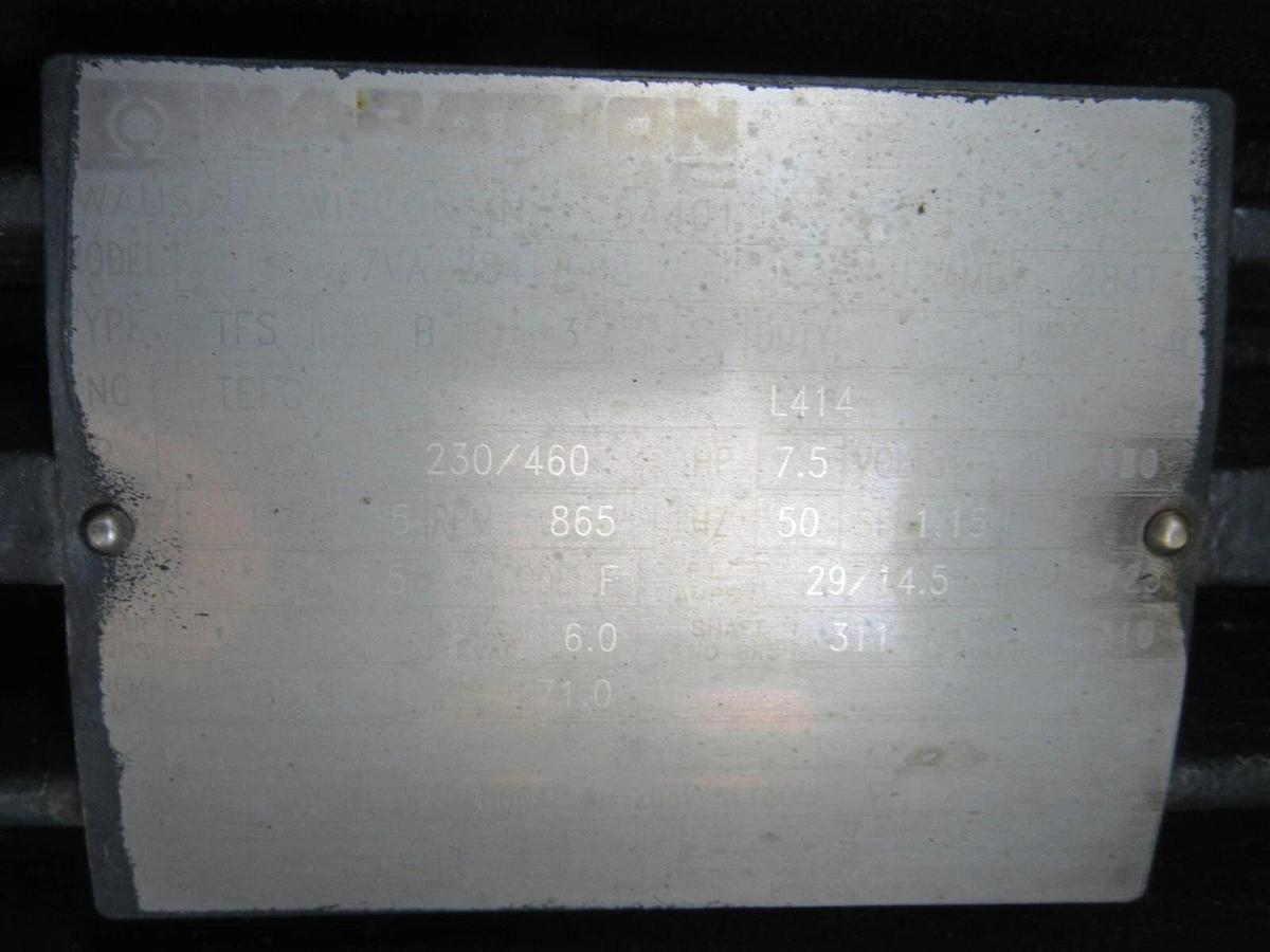 Used 10 HP IEA INC REMOTE RADIATOR / FAN COIL HC030S25 3" / 2" IN/OUT 230/460 V 3 PH