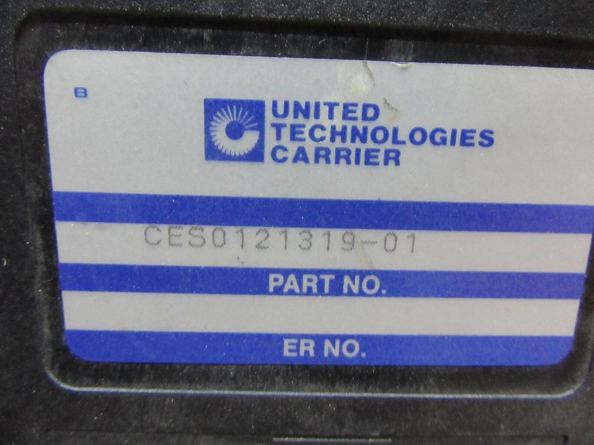 Used CARRIER STARTER MANAGEMENT MODULE CEAS421319-01 REV. 01 CESO121319-01
