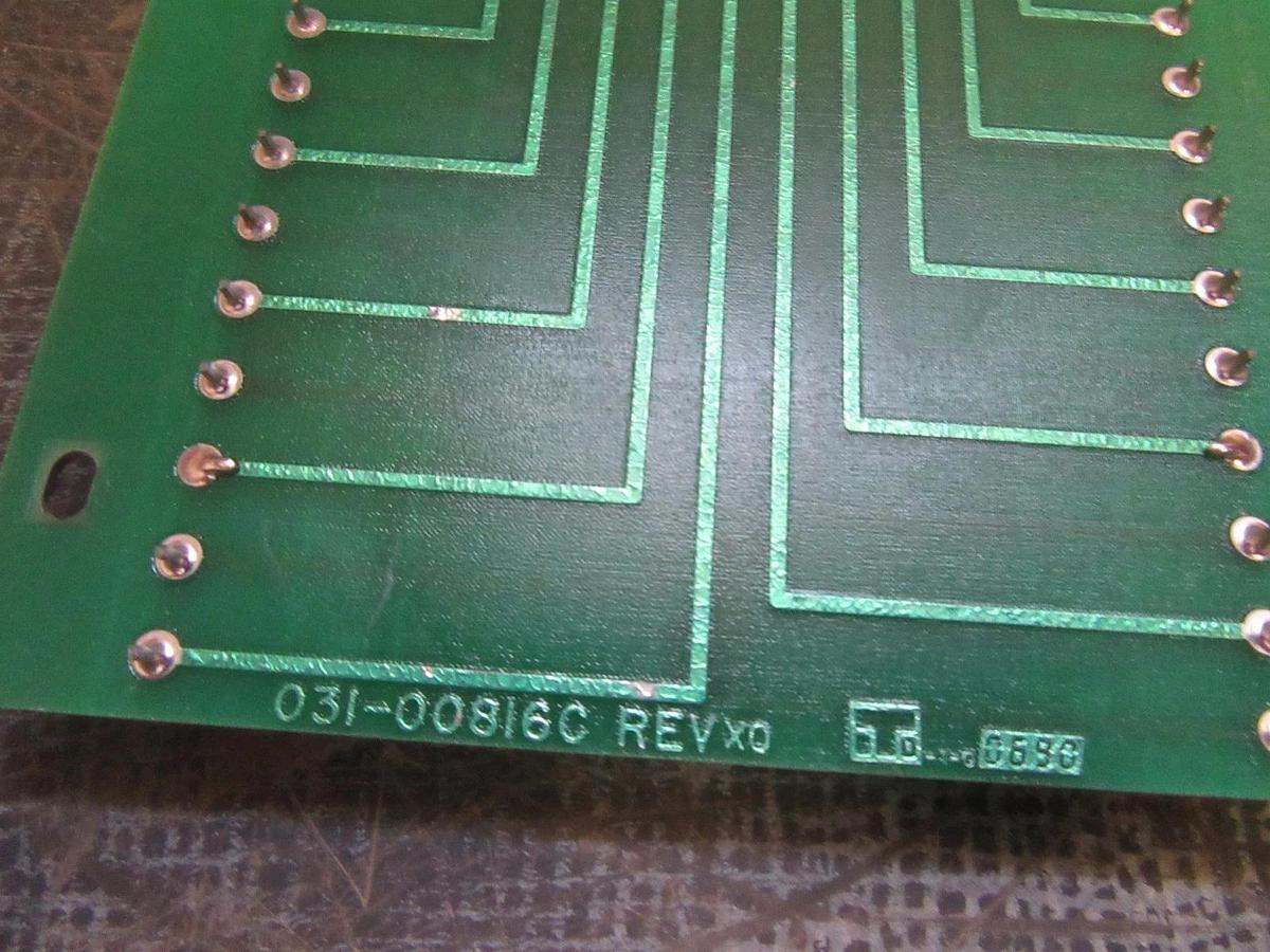 Used YORK CIRCUIT BOARD CARD SLOT 031-00816C REV A **WARRANTY**