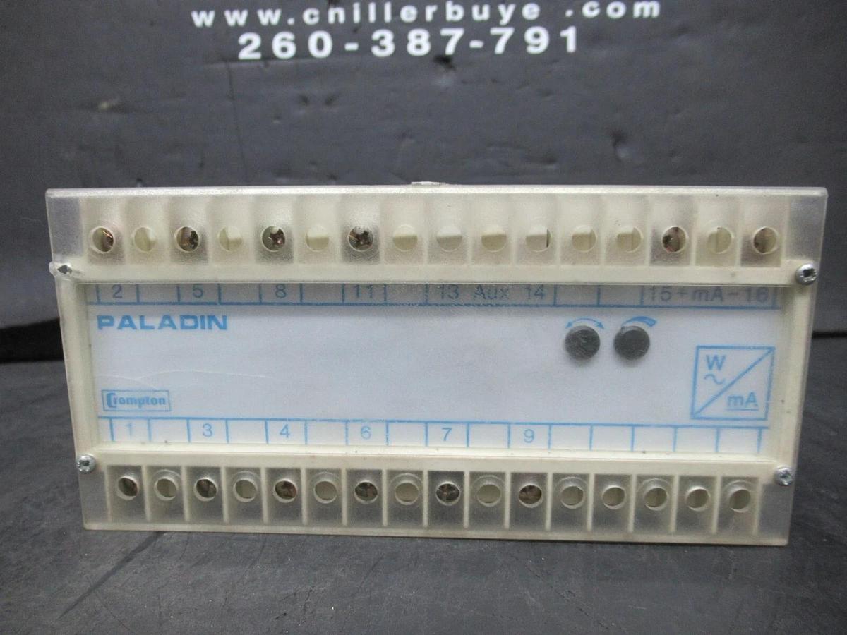 Used CROMPTON POWER TRANSDUCER 256-TWNU 120 VOLT 3.7 AMP 60 HZ **WARRANTY INCLUDED**