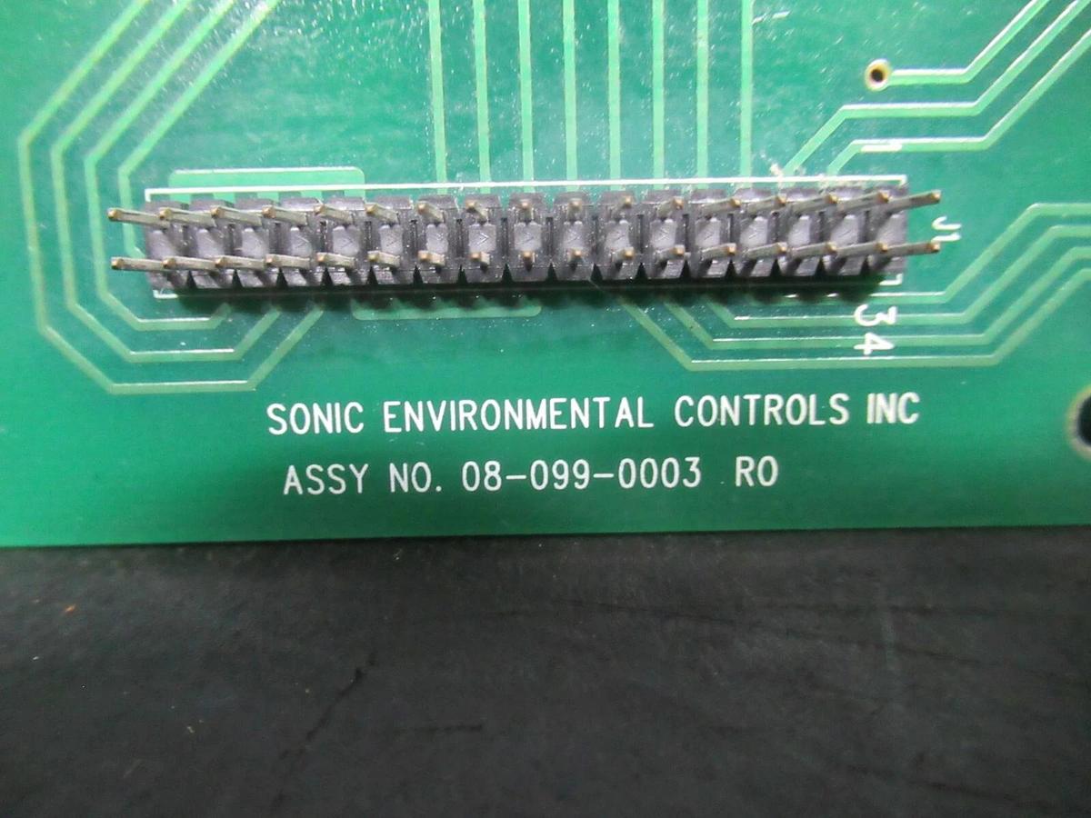 Used SONIC ENVIROMENTAL CONTROLS ENVIRO-PURGE KEYPAD 08-099-0003 R0 **WARRANTY**
