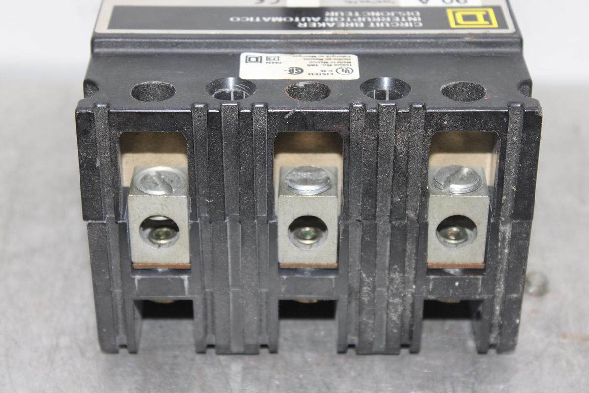 Used SQUARE D CIRCUIT BREAKER FAL34020 20 AMP 480 VAC 3-POLE **WARRANTY**