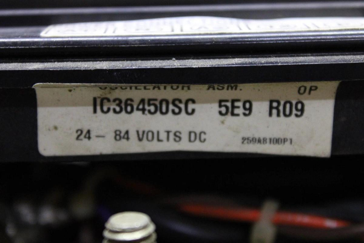 Used GENERAL ELECTRIC EV-1 FORKLIFT SCR CONTROL MODULE IC36450SC 24-84 VDC