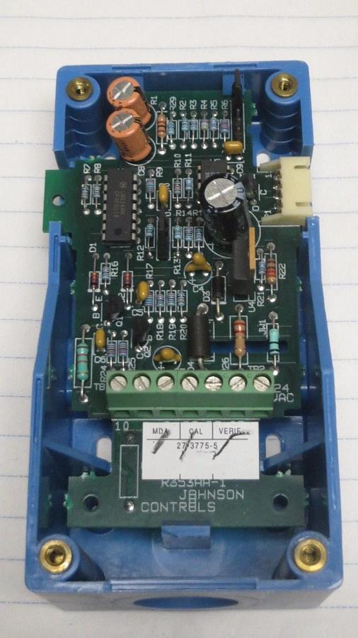 Used JOHNSON CONTROLS R353 SEQUENCER MODEL R353AA-1C SIGNAL INPUT MODULE **WARRANTY**
