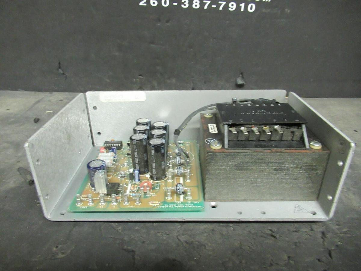 Used CONDOR POWER SUPPLY CP1200 163-901-016 120/240 VAC INPUT TO 21.5 VDC OUTPUT