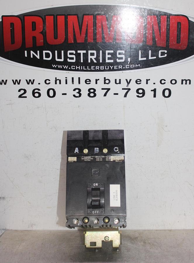 Used SQUARE D I-LINE CIRCUIT BREAKER FA34040 SERIES 2 40 AMP 480 VAC 3-POLE