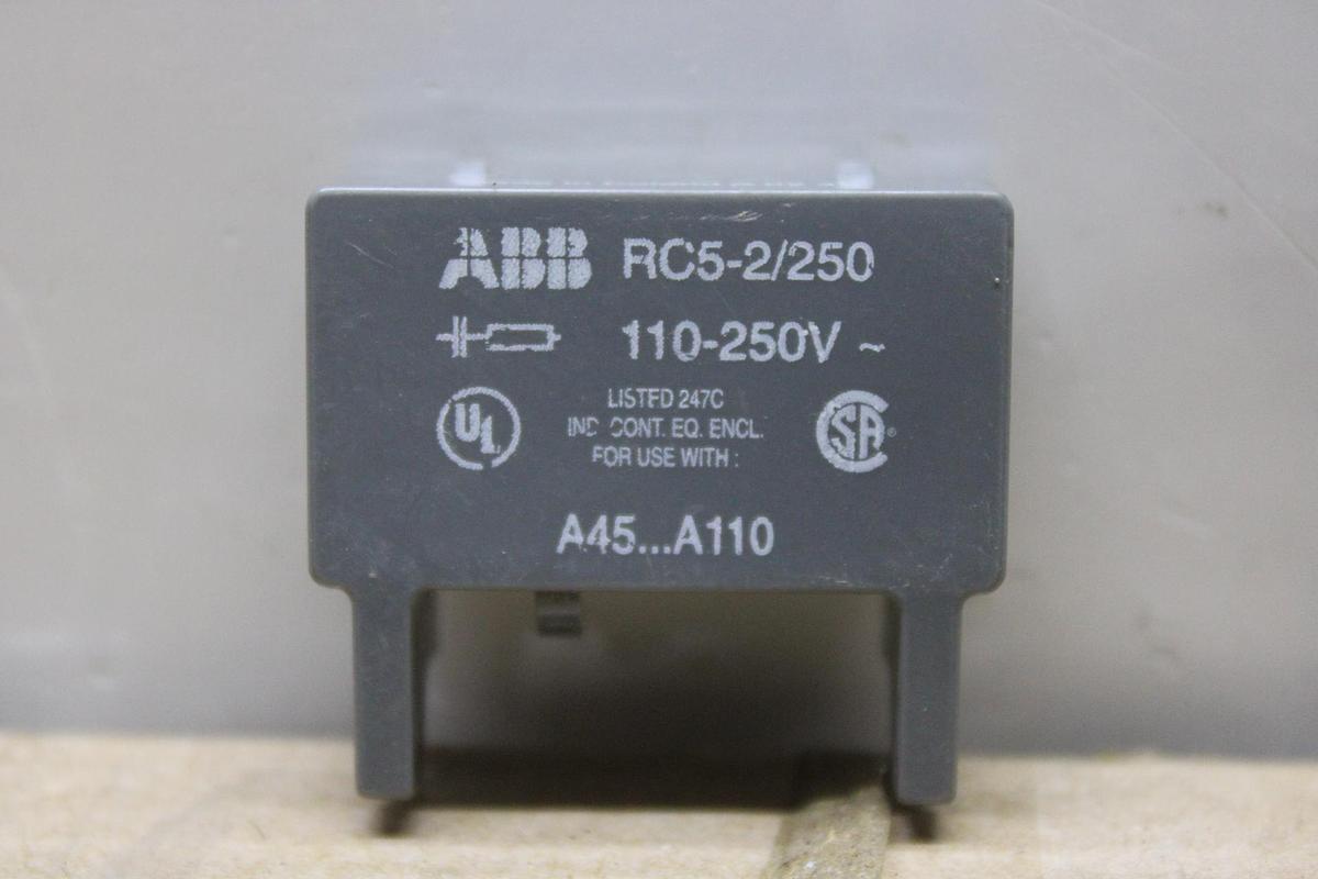 Used LOT OF 3 ABB VOLTAGE SUPPRESSOR RC5-1/133 50-133 VAC