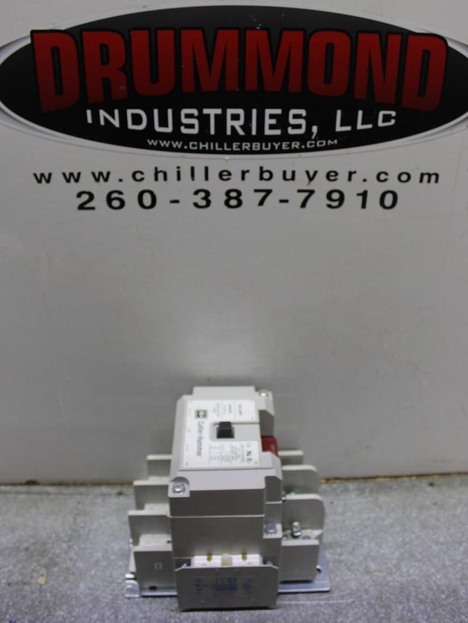 Used CUTLER HAMMER CONTACTOR C825KN10 600 VAC 200 AMP 3-POLE 3-PHASE
