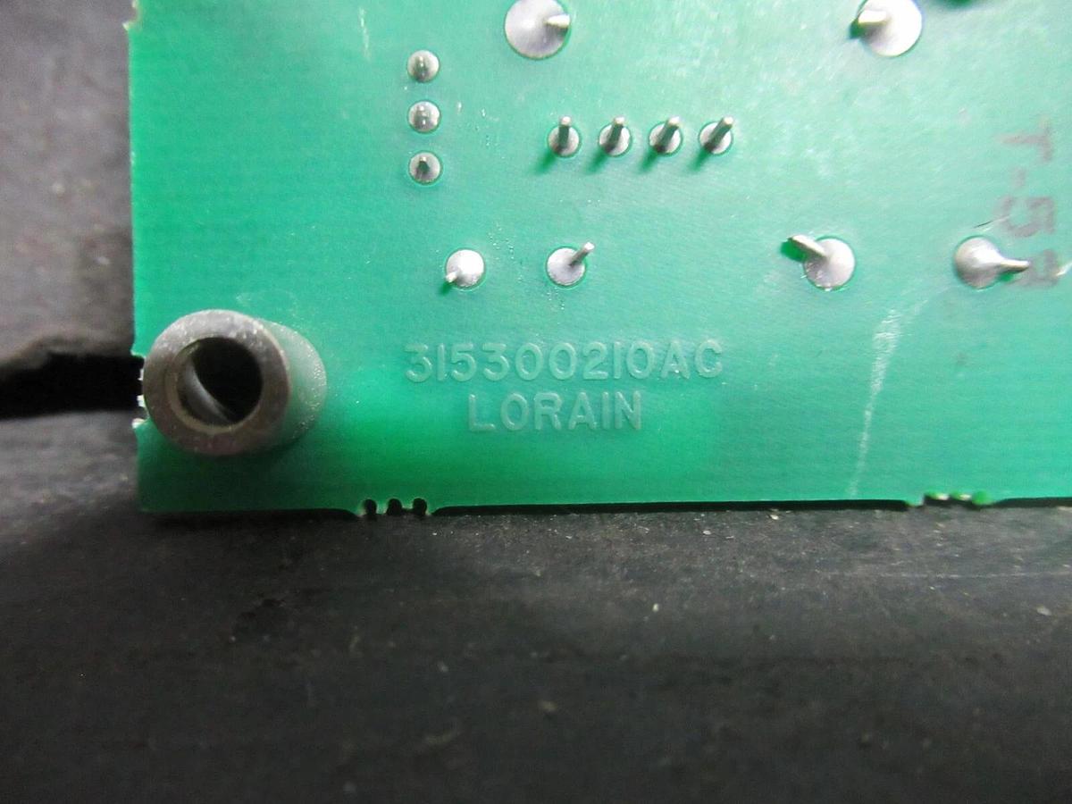 Used LORAIN REVERSE BATTERY CIRCUIT BOARD 315300210AC / 43380028 *WARRANTY INCLUDED*