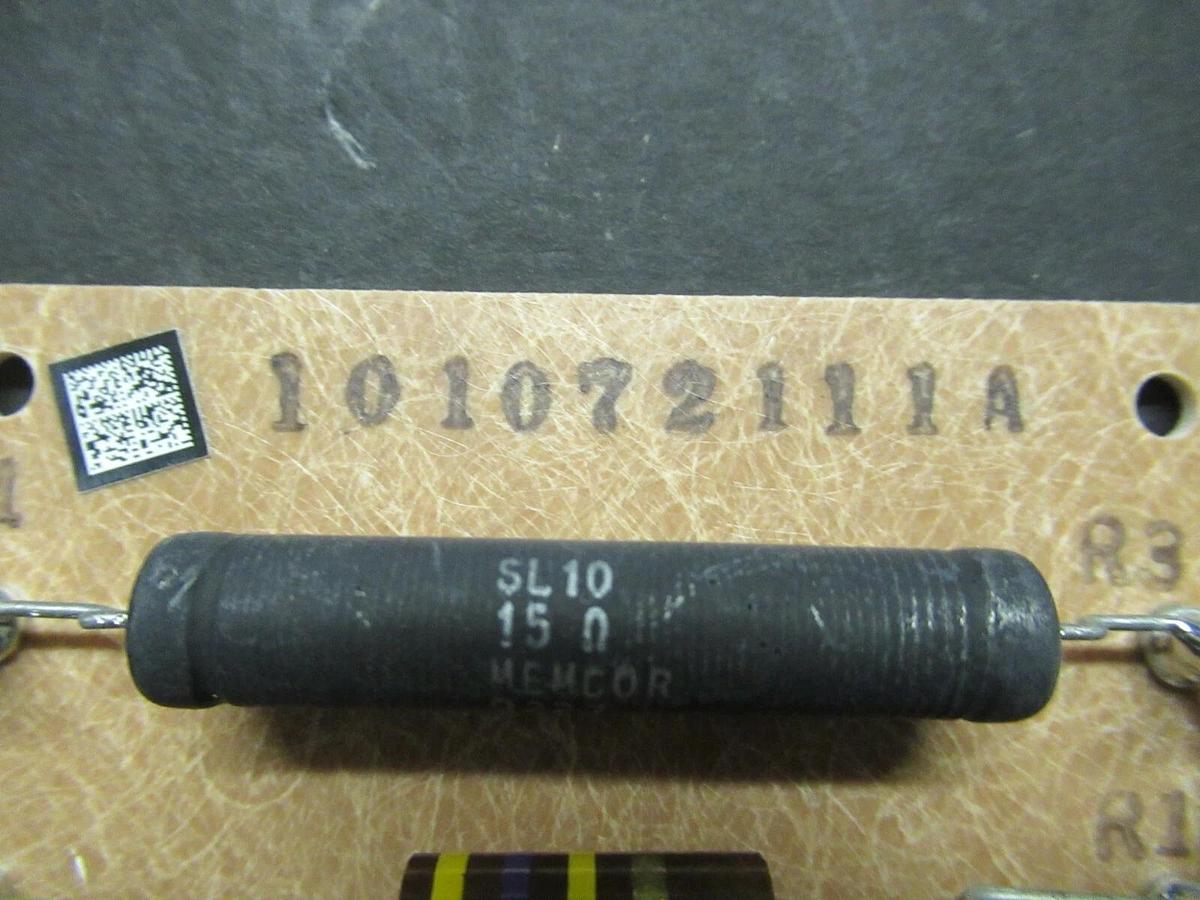 Used GENERAL ELECTRIC EXIDE 101072111A EJ331286 STATIC SWITCH CIRCUIT BOARD COMPONENT