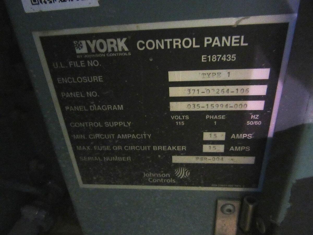 Used YORK / JOHNSON CONTROLS 351 HP VSD 371-017420-103 MO# TM351T B6F-46 390 A DRIVE