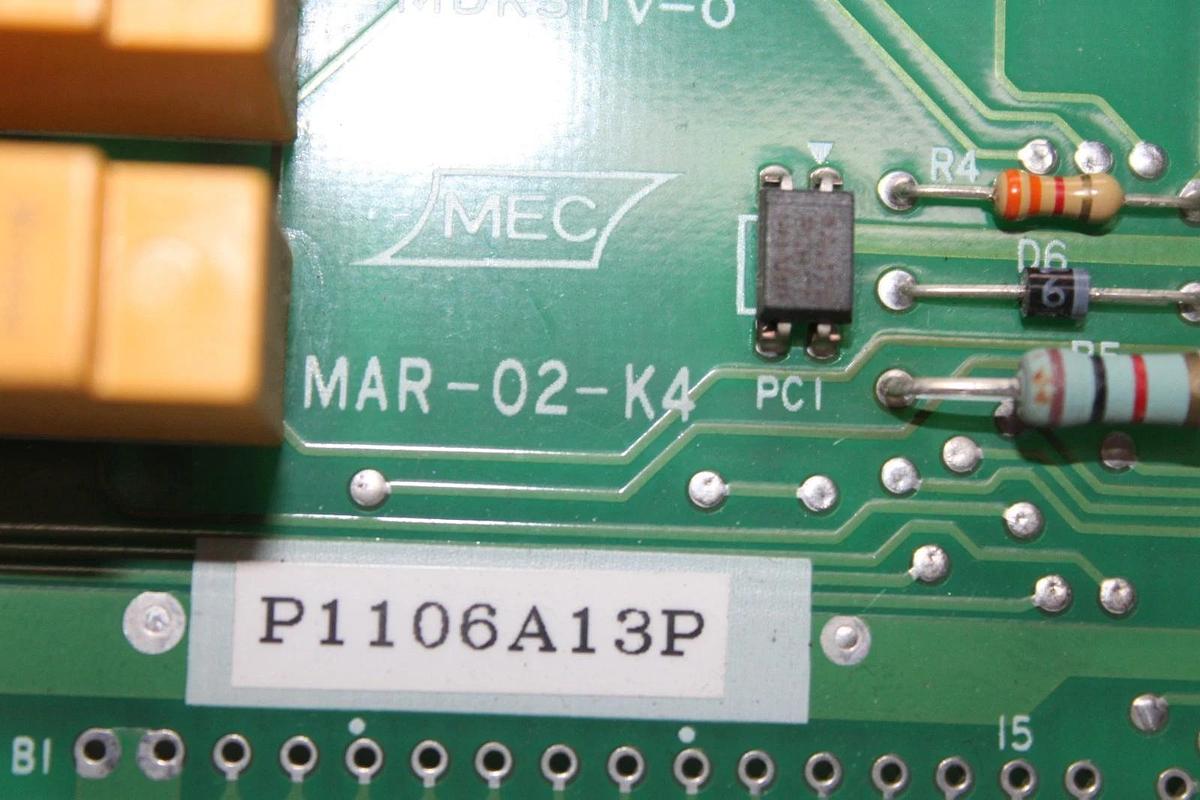 Used MEC EUROTHERM CIRCUIT BOARD 1514201NG MAR-02-K4 P1106A13P MDK311V-0 **WARRANTY**