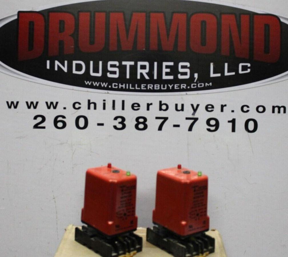 Used LOT OF 2 TIME MARK 3-PHASE MONITOR RELAY 257B 240 VAC 10 AMP *WARRANTY*