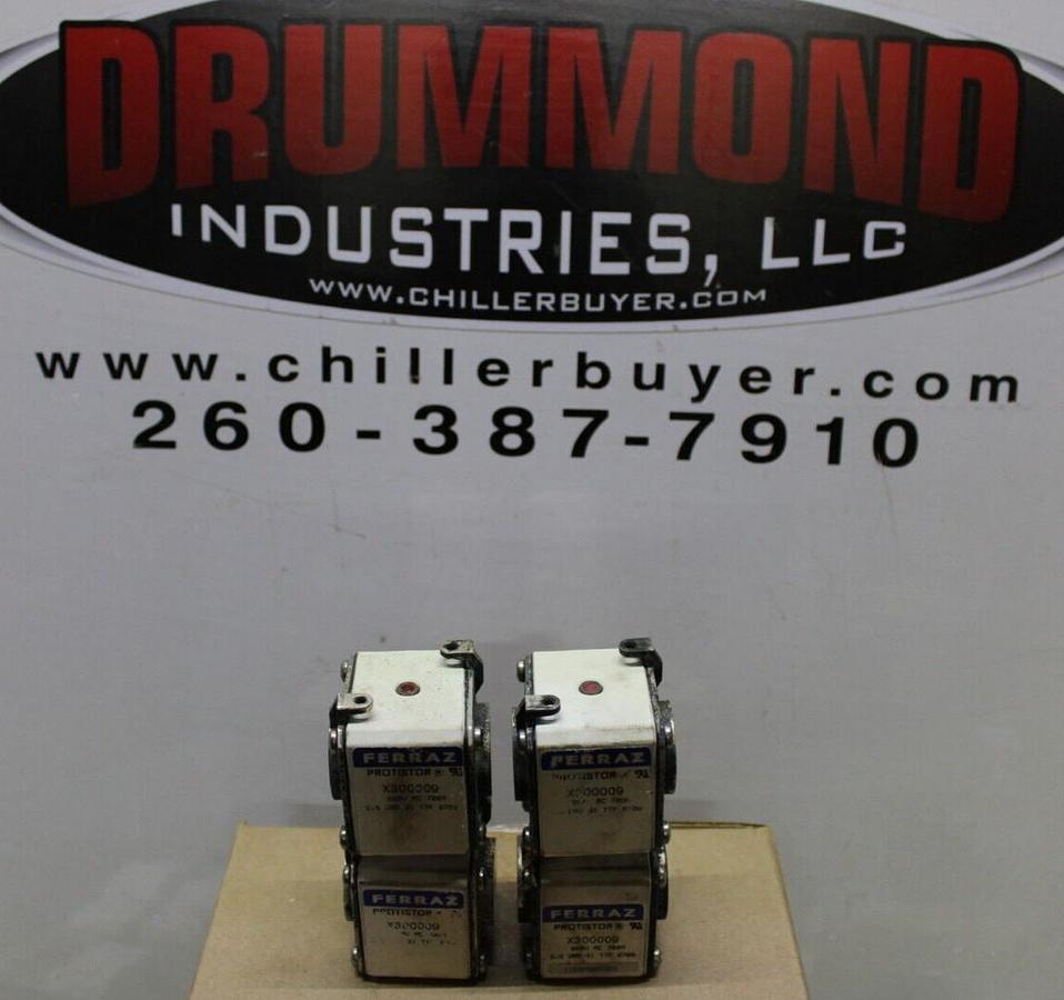 Used LOT OF 2 FERRAZ PROTISTOR FUSE X300009 660 VAC 700 AMP **WARRANTY**