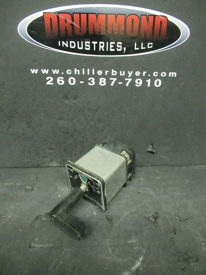 Used GENERAL ELECTRIC BREAKER CONTROL SBM TRANSFER SWITCH NP-20492-A