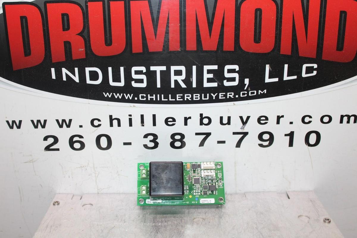 Used TRANE DUAL TRIAC OUTPUT CIRCUIT BOARD 6400-1124-03 REV. B X13650734-05 REV. H