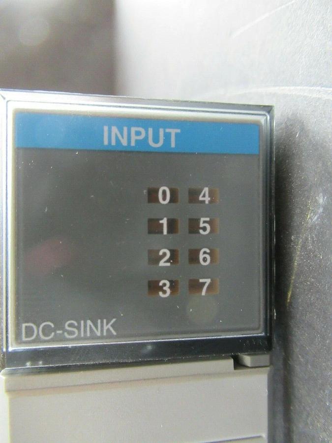 Used ALLEN BRADLEY SLC500 INPUT MODULE 1746-IB8 SER A **WARRANTY INCLUDED**
