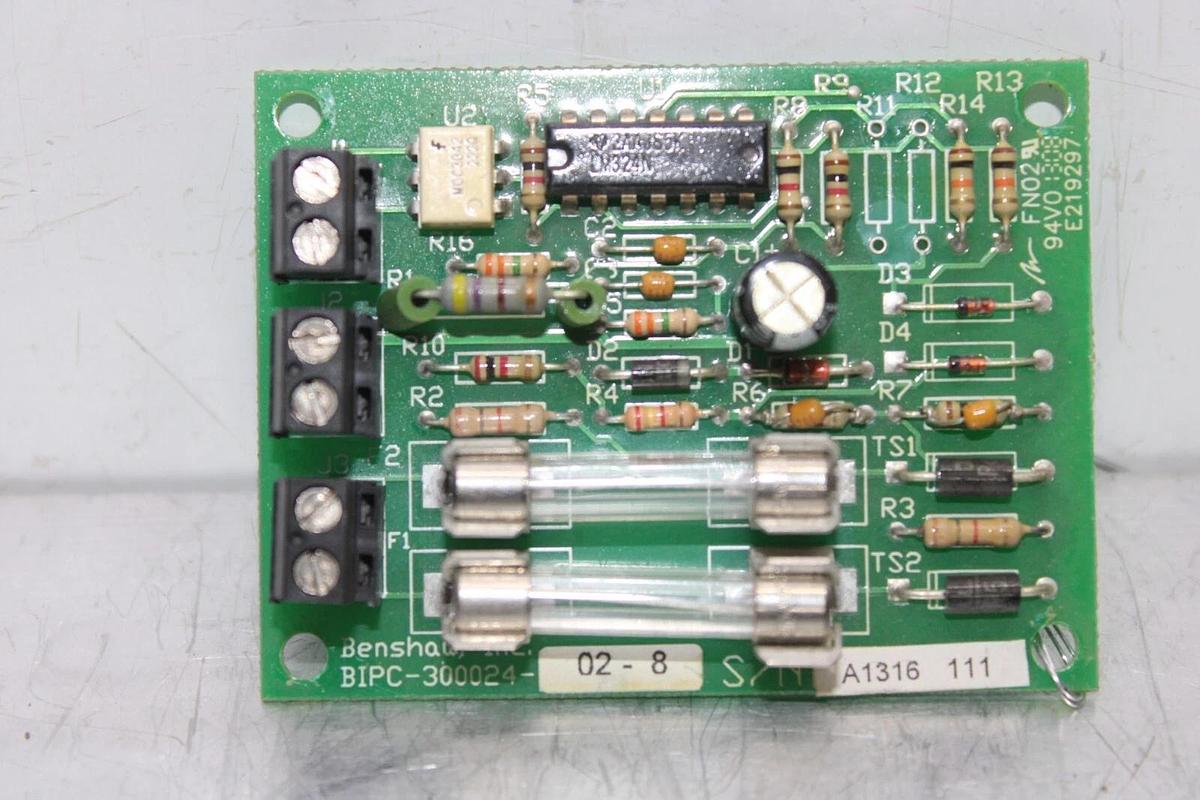 Used BENSHAW THERMISTOR INTERFACE CIRCUIT BOARD BIPC-300024-02-08 *WARRANTY*