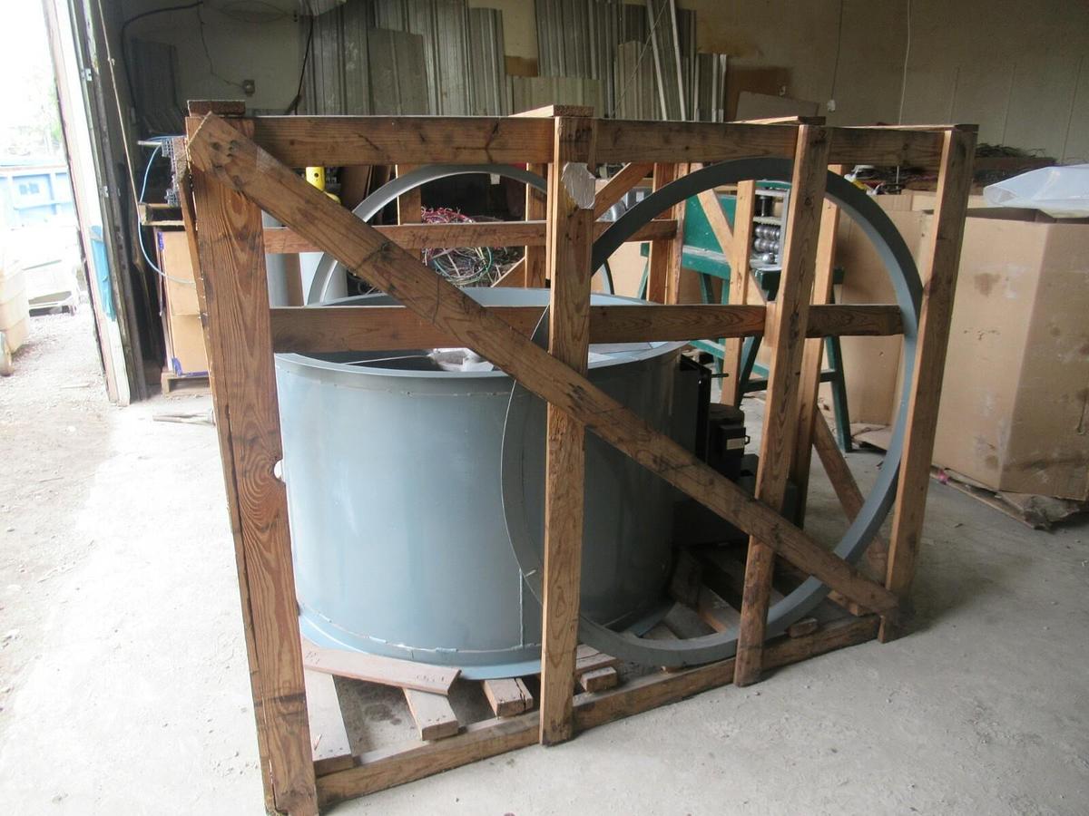 NEW 48" LOREN COOK TUBULAR AXIAL FAN CAST ALUM BLADES 5HP 230 / 460 V 1750 RPM