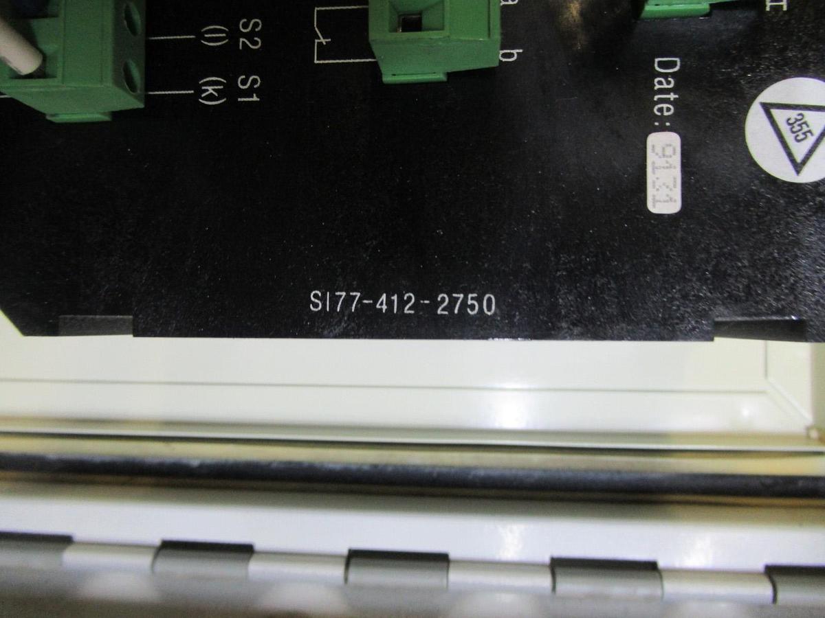 Used FRAKO REACTIVE POWER RELAY FUSE MONITOR CABINET F-839.12 SI77-412-2750